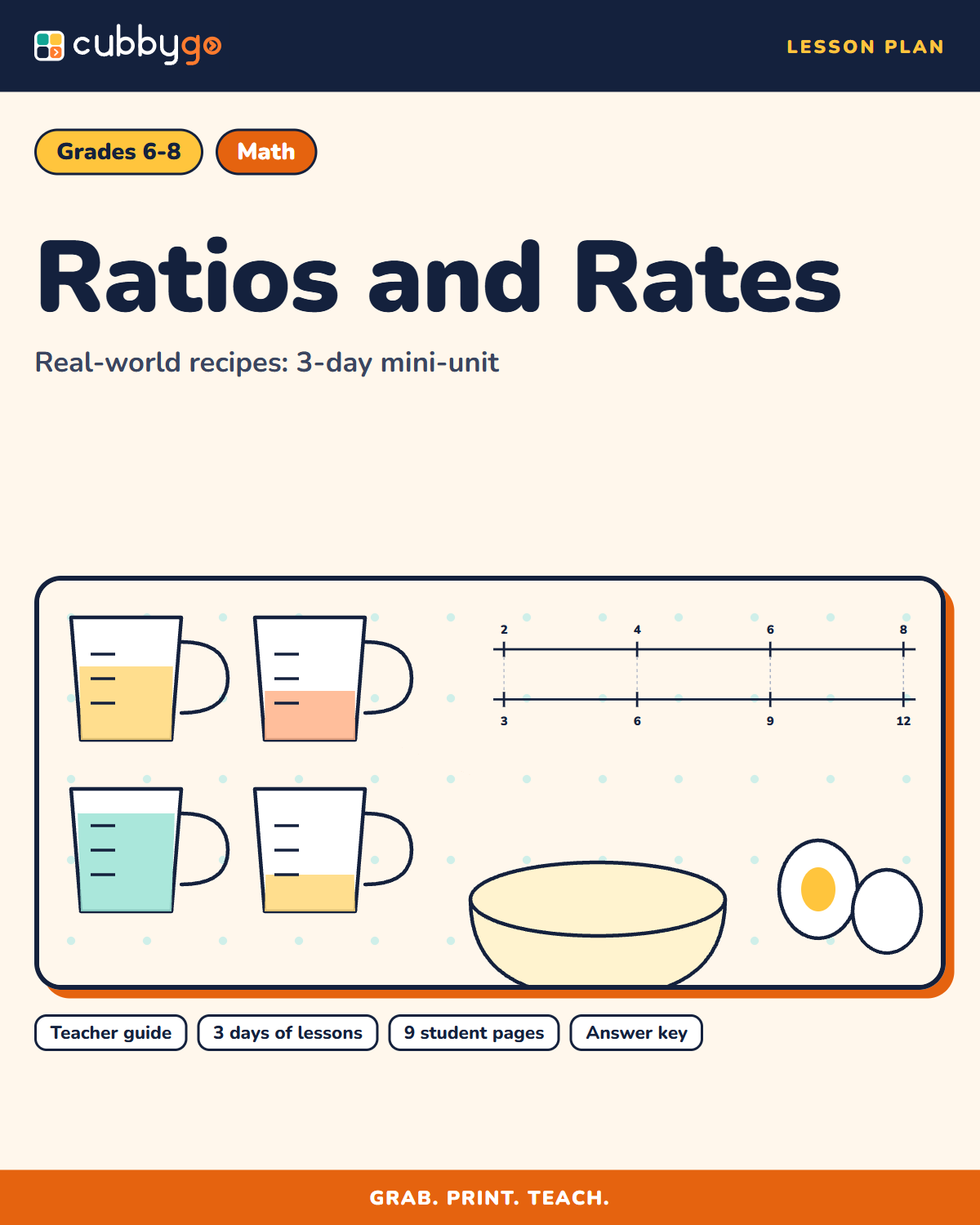 Cover of Ratios and Rates: Real-World Recipes